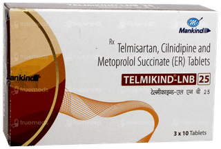 Telmikind Lnb 25 Tablet 10